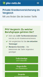 Mobile Screenshot of pkv-netz.de